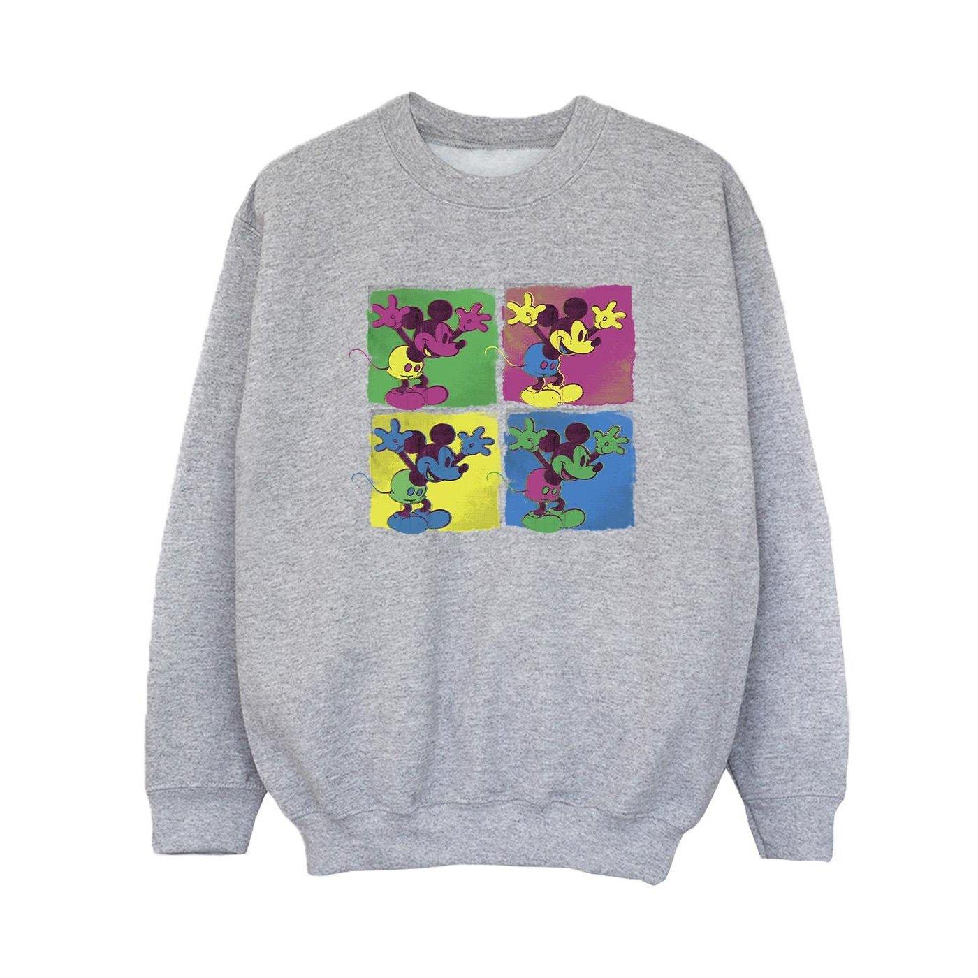 Disney  Mickey Mouse Pop Art Sweatshirt 