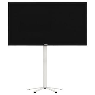 VCM TV Standfuß mit Zwischenboden | Ständer Rack Fernseh | Maße ca. H. 100 x B. 61 x T. 61 cm - Xila  