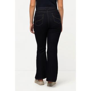 Ulla Popken  Jean bootcut Marie, coupe évasée, matière recyclée 