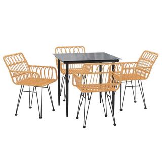 VidaXL Garten essgruppe poly-rattan  