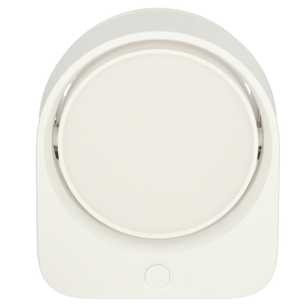 Northio Lampe de nuit avec pince blanche  