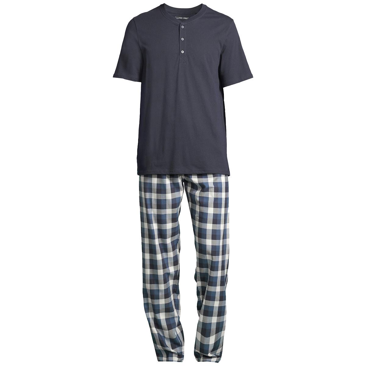 Schiesser Night & Home Pigiama a Quadri  