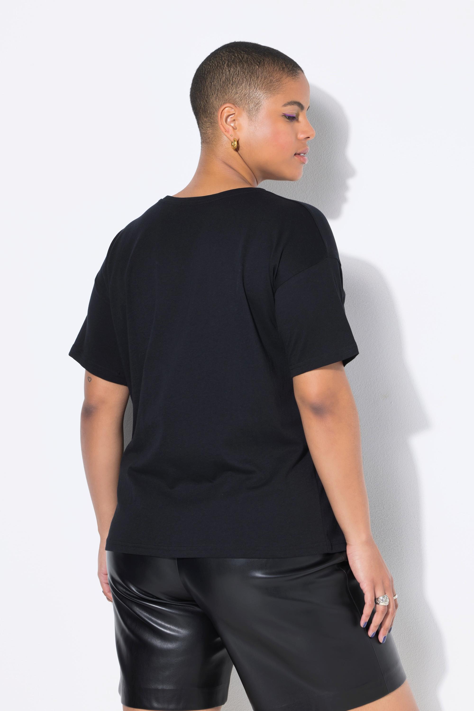 Studio Untold T-shirt oversize mezze maniche stampa floreale  