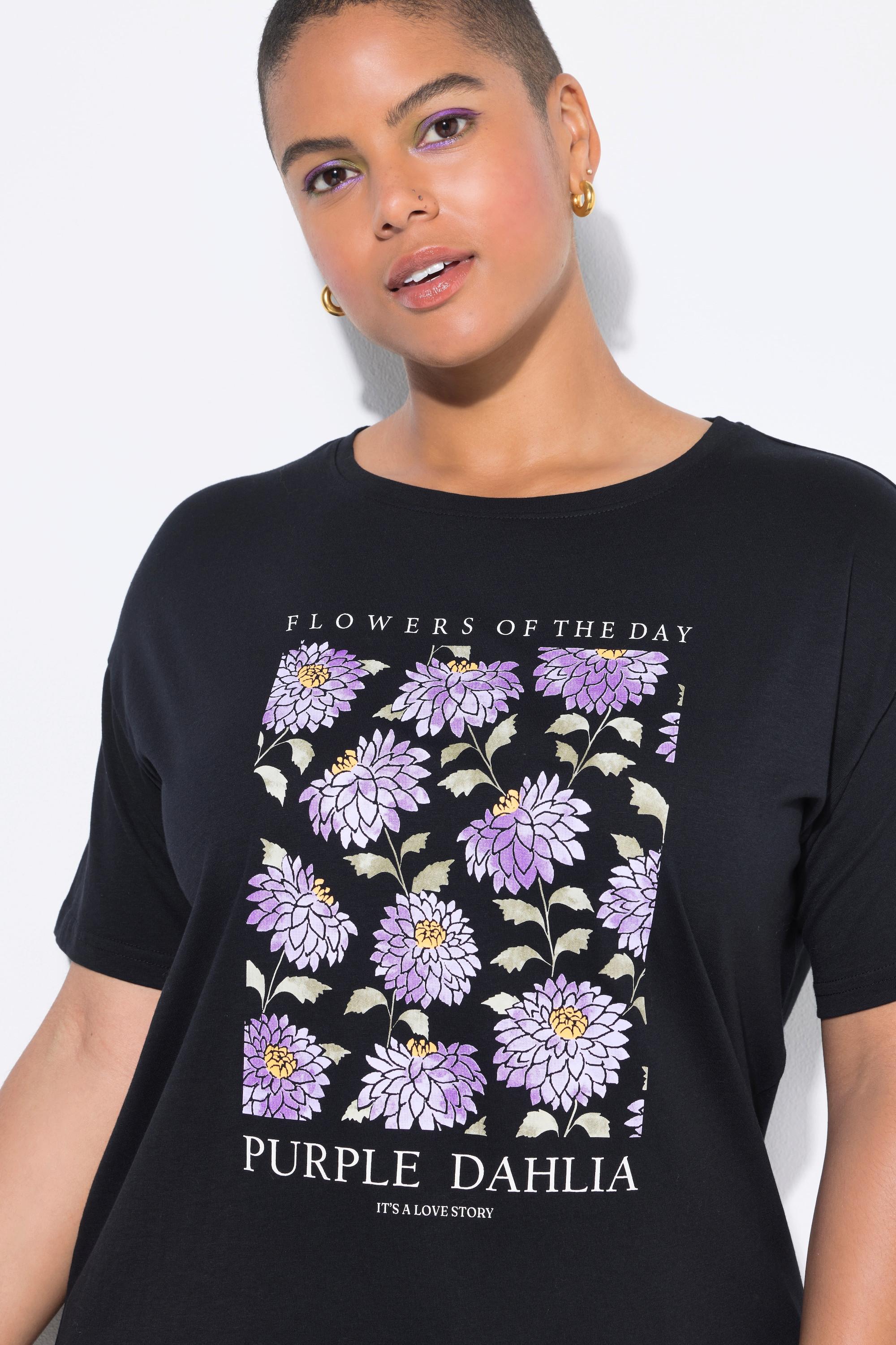 Studio Untold T-shirt oversize mezze maniche stampa floreale  