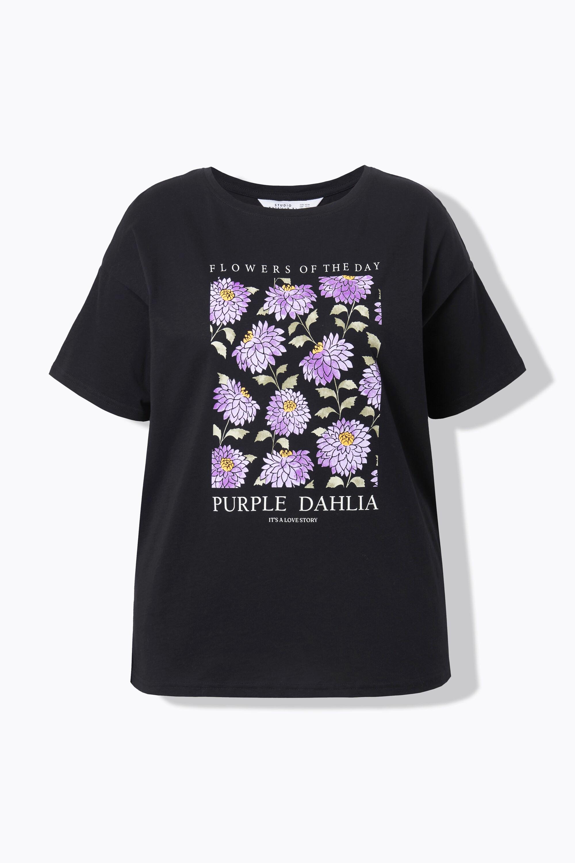 Studio Untold T-shirt oversize mezze maniche stampa floreale  