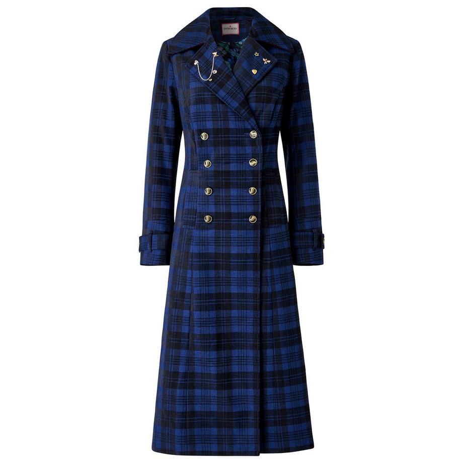 Joe Browns Long Manteau à Carreaux Roxie  