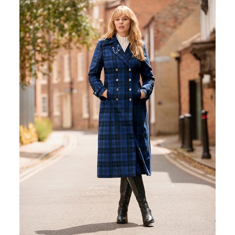 Joe Browns Long Manteau à Carreaux Roxie  