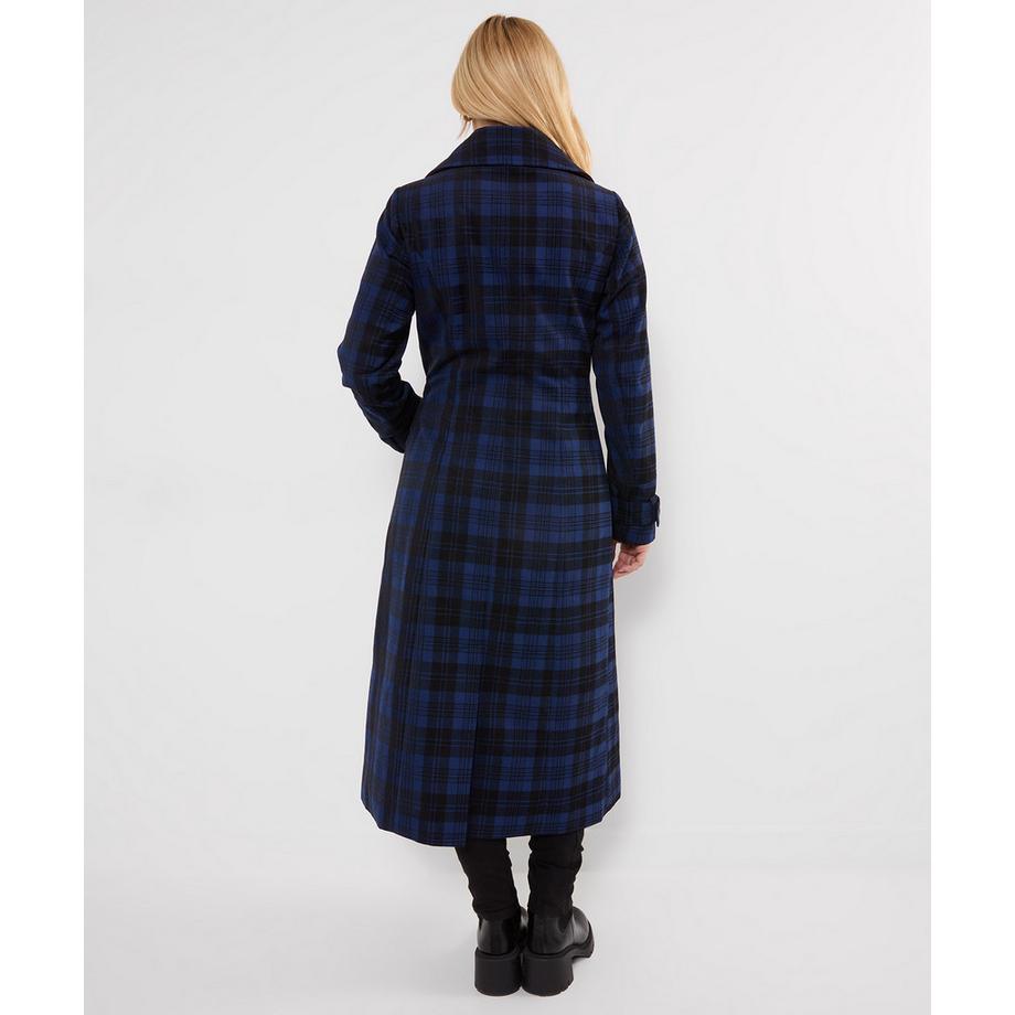 Joe Browns Long Manteau à Carreaux Roxie  