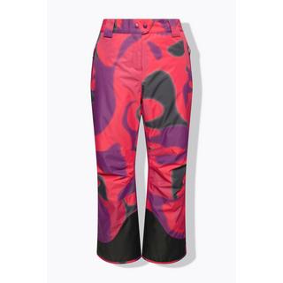 Ulla Popken HYPRAR Pantaloni da sci impermeabili linguetta con chiusura a strappo ginocchia preformate  