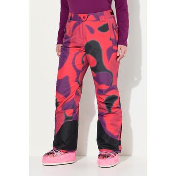 Pantaloni impermeabili da sci HYPRAR con linguetta con chiusura a strappo e ginocchia preformate