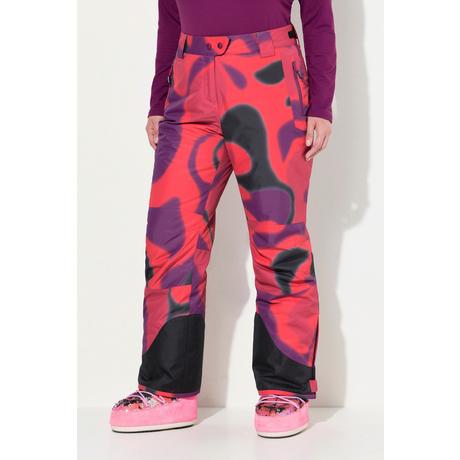 Ulla Popken HYPRAR Pantaloni da sci impermeabili linguetta con chiusura a strappo ginocchia preformate  