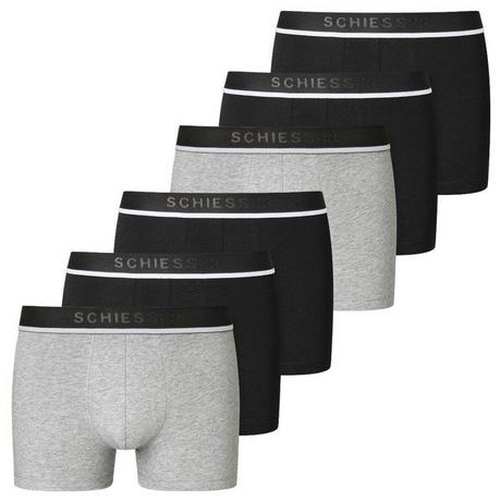 Schiesser 6er Pack 95/5 Organic Cotton Shorts  