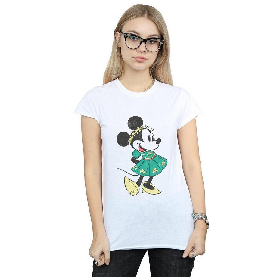 Disney Minnie Mouse T-Shirt St Patrick's Day  