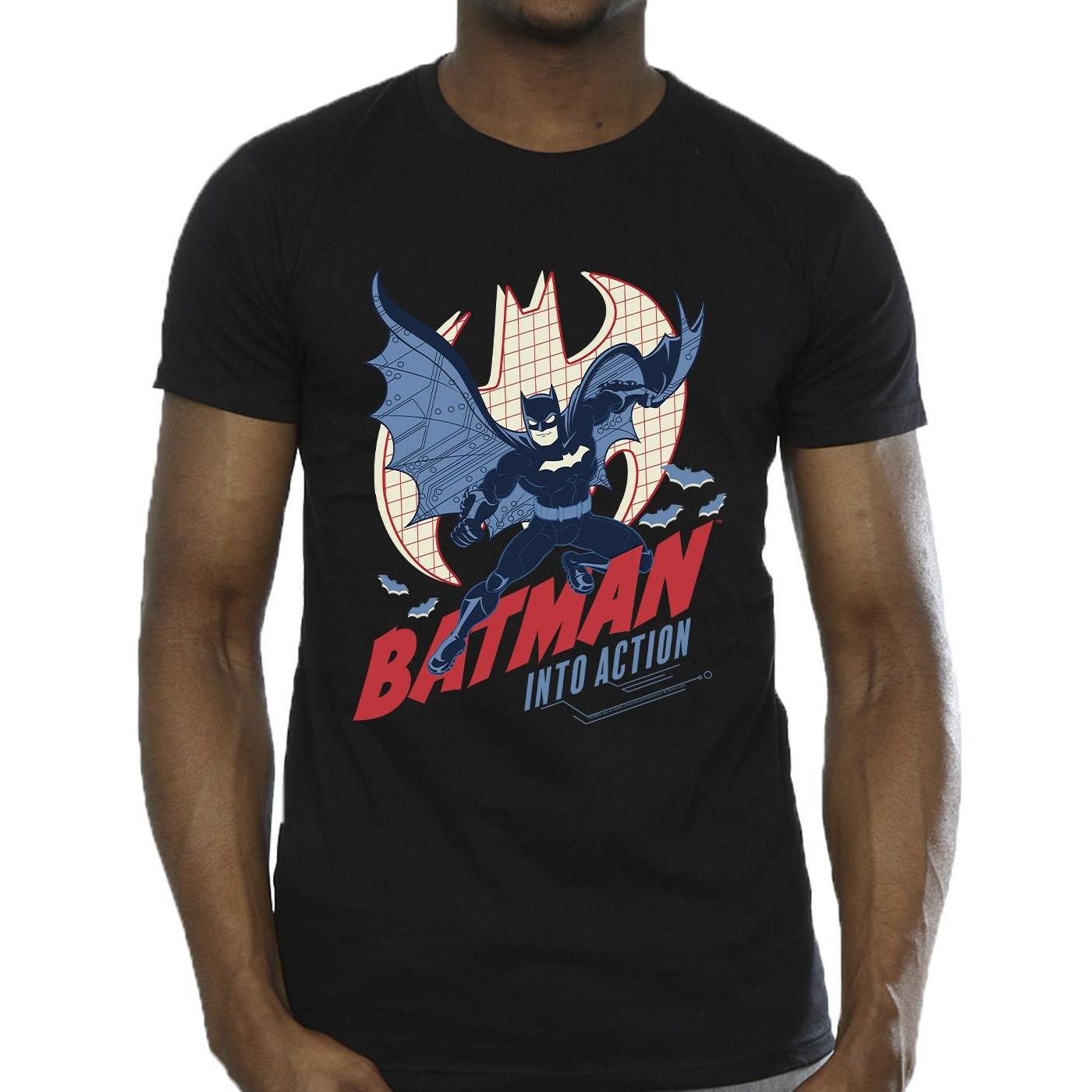 DC COMICS  Into Action TShirt 