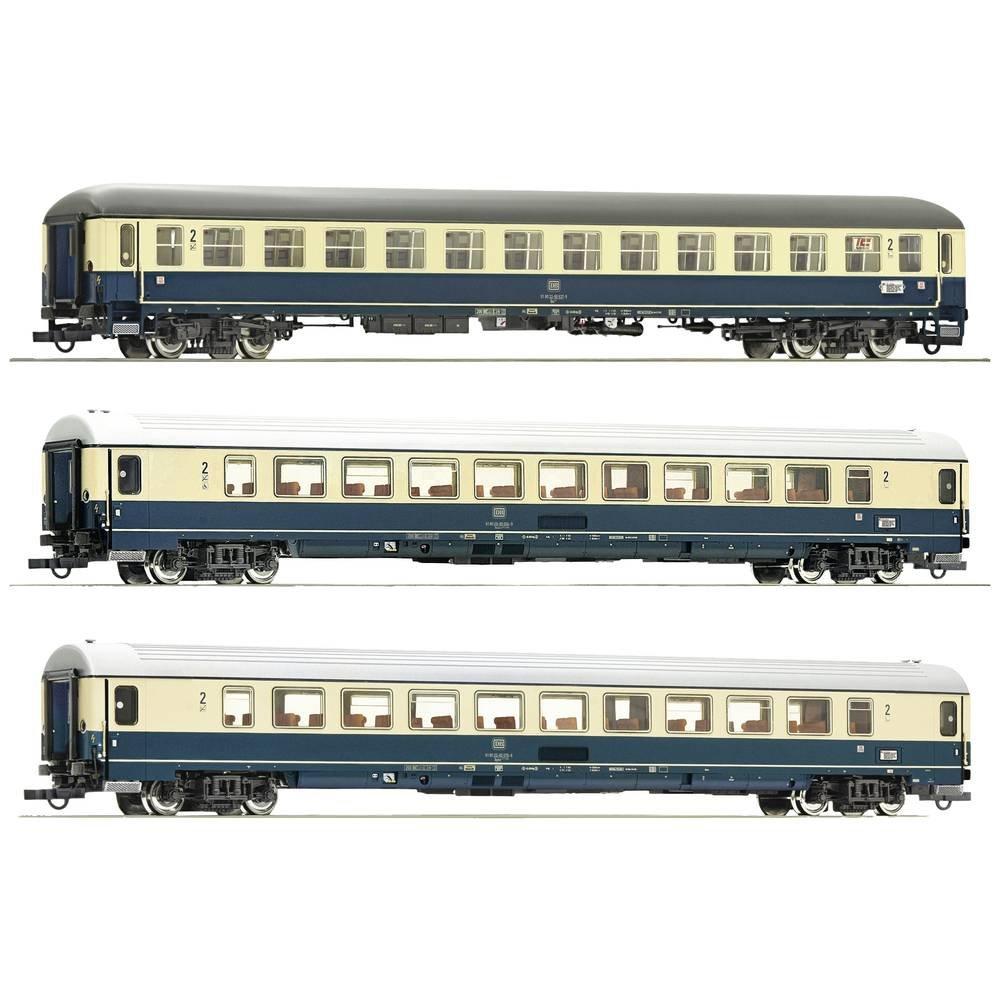 PIKO  H0 3er-Set Personenwagen EC 24 „Erasmus“ der DB 