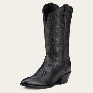 Ariat  bottes western en cuir heritage r toe 