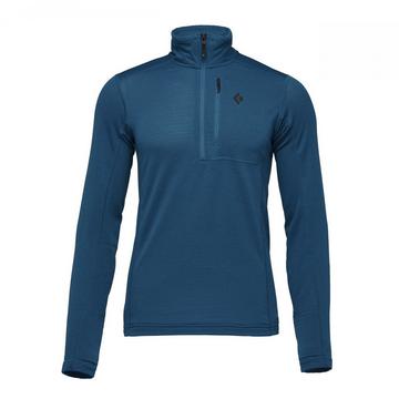 fleece half zip black diaond coefficient lt po