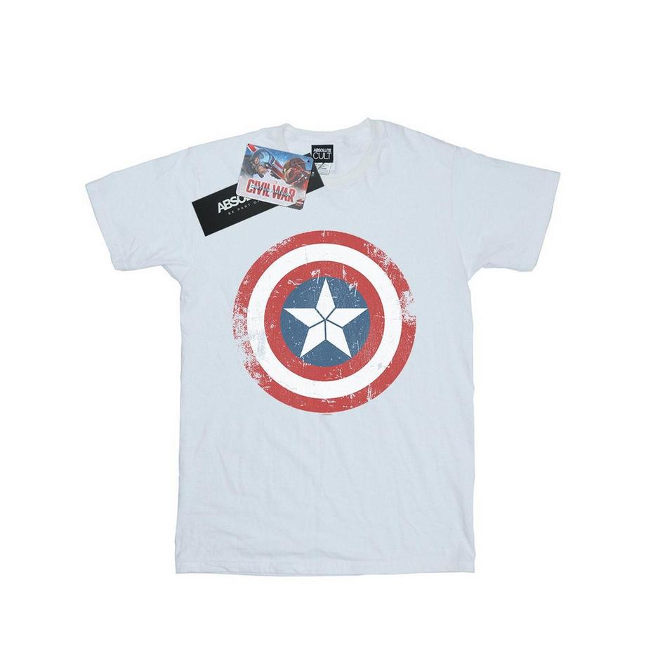 MARVEL Civil War Captain America Schild T-Shirt  
