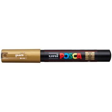 UNI-BALL Posca Marker 7mm PC-1M GOLD gold