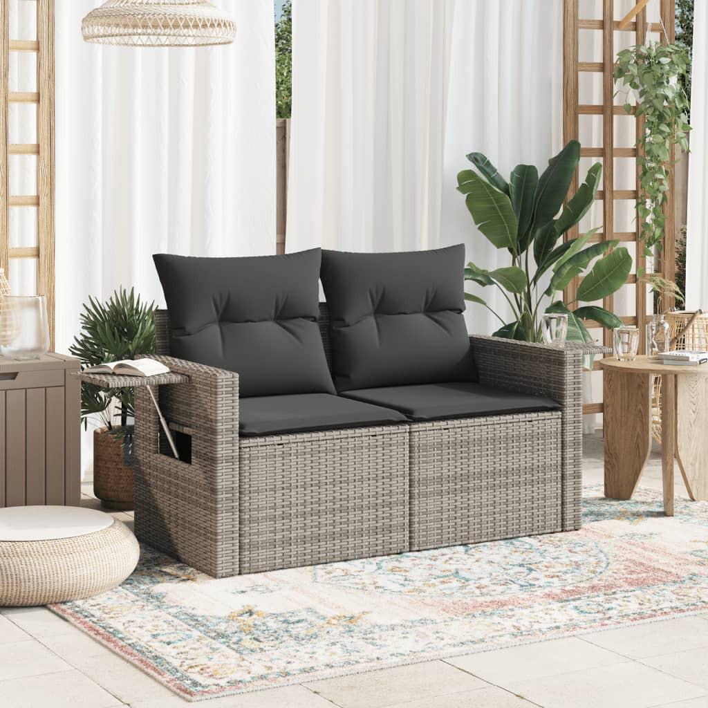 VidaXL Gartensofa poly-rattan  