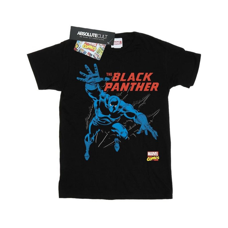 MARVEL Black Panther Comic Print T-Shirt  