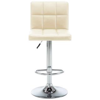 VidaXL Tabouret de bar cuir artificiel  