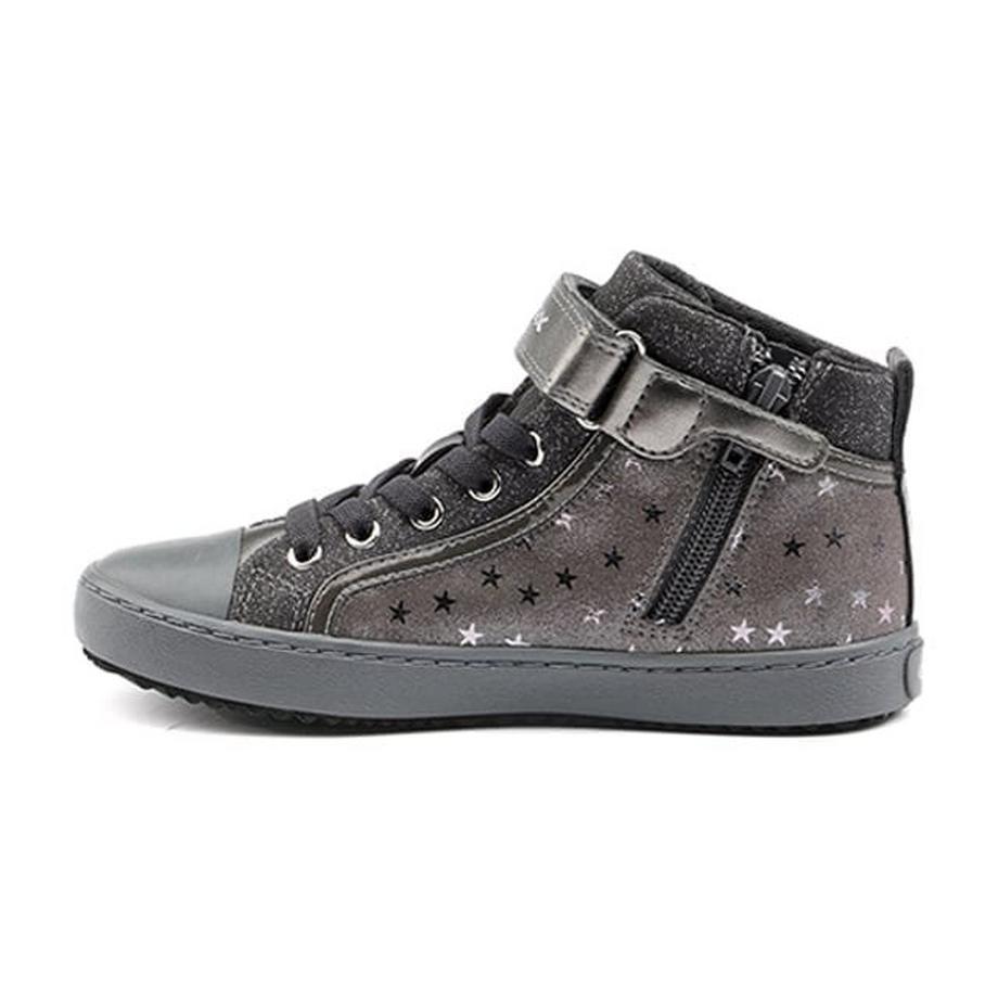 GEOX Kalispera Fille Sneakers Montantes avec Étoiles  