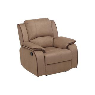 Vente-unique Couchgarnitur Relax 3+1 - Microfaser - Taupe - HERNANI  