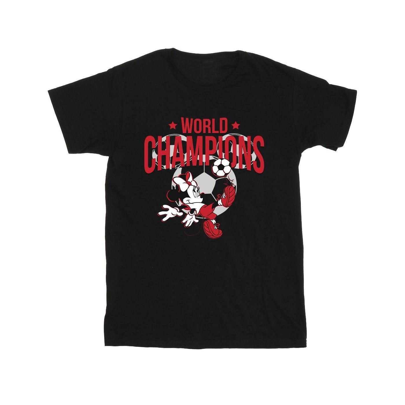 Disney  Tshirt MINNIE MOUSE WORLD CHAMPIONS 