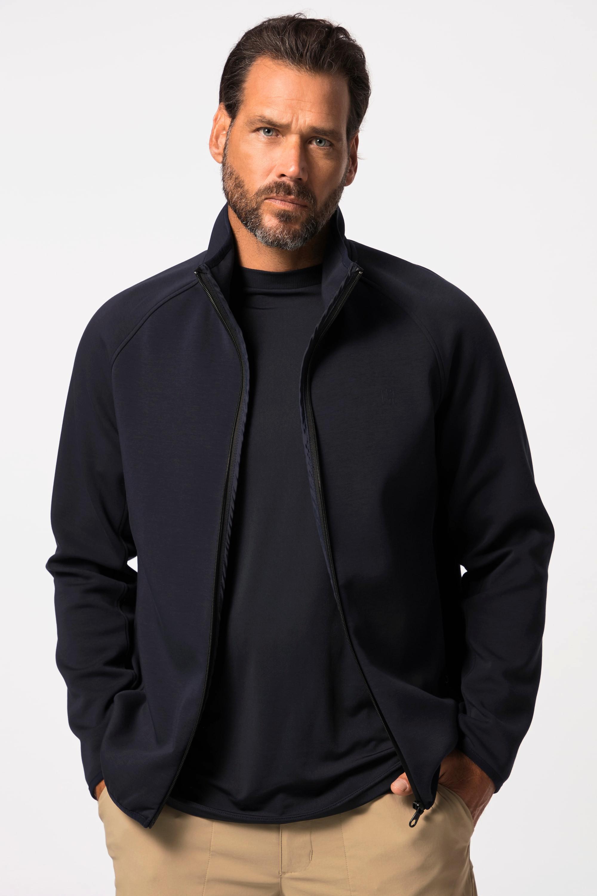 JP1880  Sweatjacke FLEXNAMIC®, Golf, Scuba-Qualität, Stehkragen 