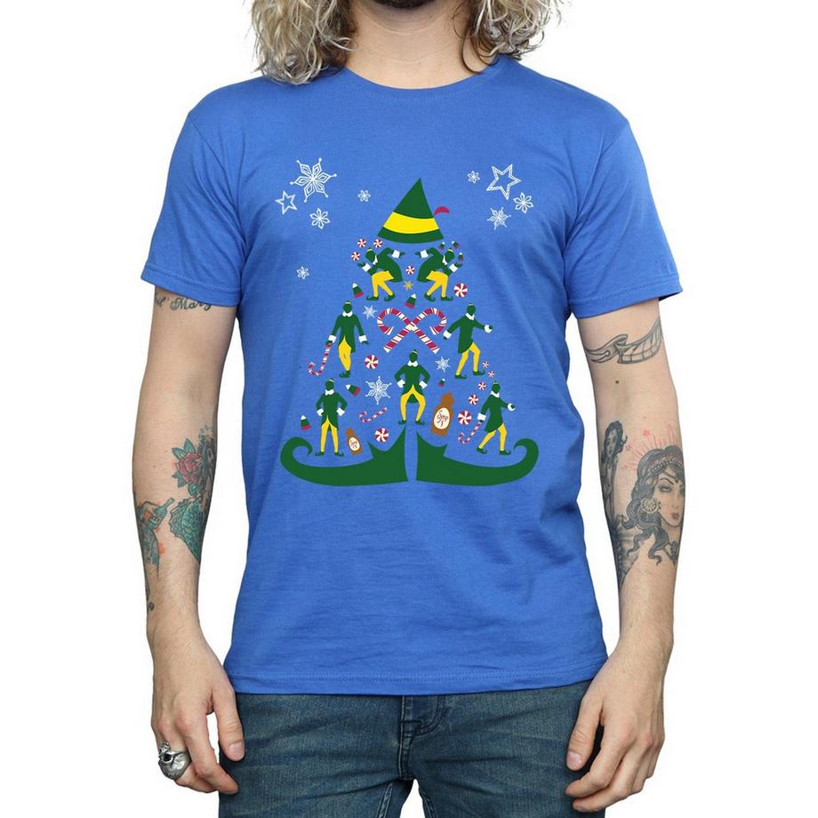 Elf T-Shirt Arbre de Noël  