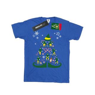 Elf T-Shirt Arbre de Noël  