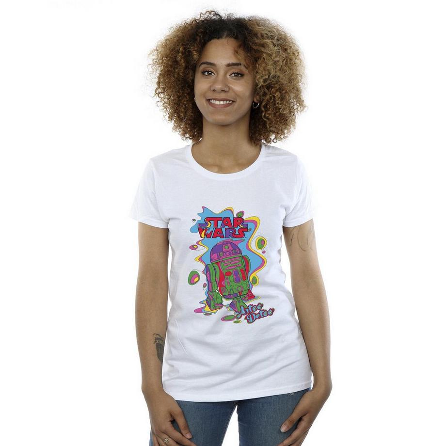 STAR WARS T-Shirt Graphique R2-D2 Pop Art  