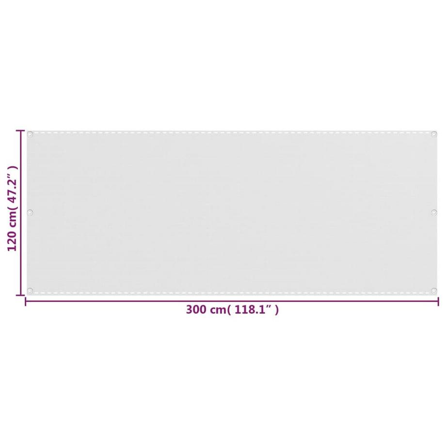 VidaXL paravento per balcone  