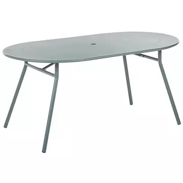 Gartentisch aus Stahl Modern CALVI
