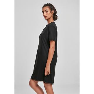 URBAN CLASSICS Robe T-Shirt Boxy Lace Hem  