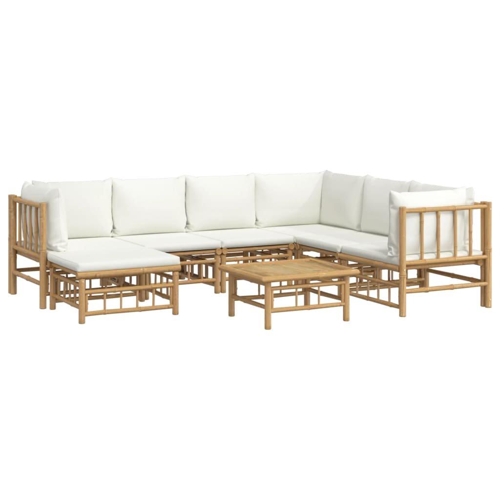 VidaXL Garten lounge set bambus  