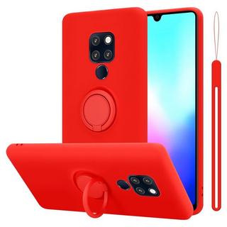 Cadorabo  Housse compatible avec Huawei MATE 20 - Coque de protection en silicone TPU flexible avec anneau 