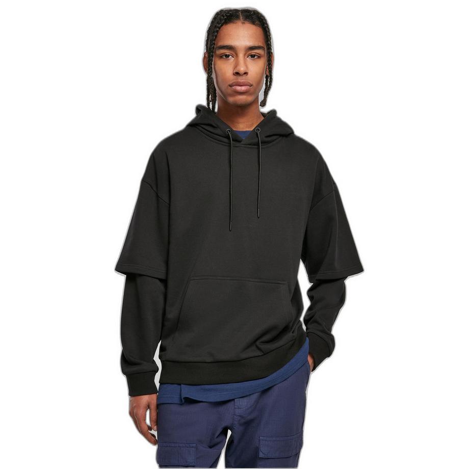 URBAN CLASSICS Hoodie Doppelte Ärmel  