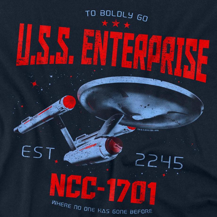 Star Trek Stardate 2245 T-Shirt Maniche Lunghe  