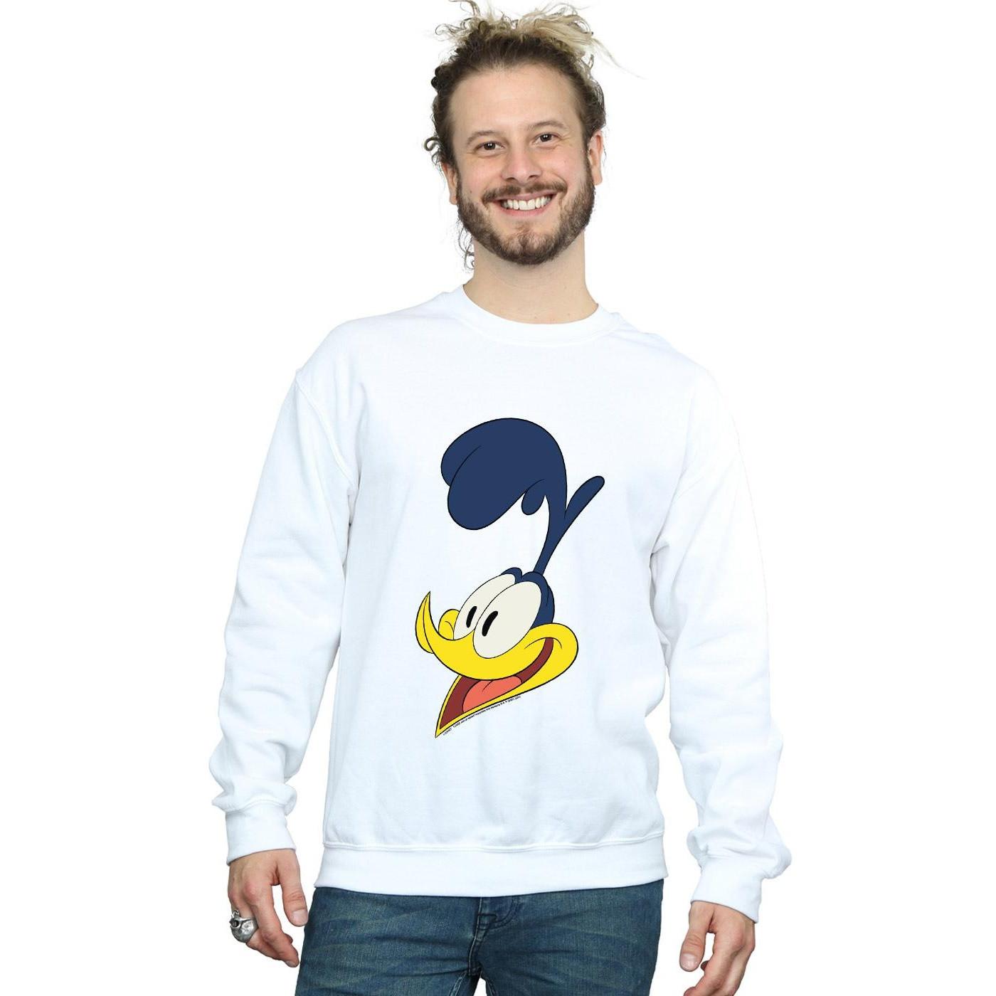 LOONEY TUNES Road Runner Stampa Felpa  