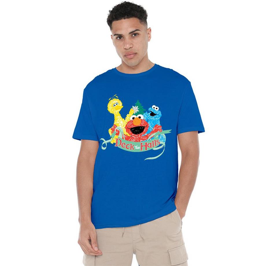Sesame Street  T-ShirtNoël Deck The Halls 