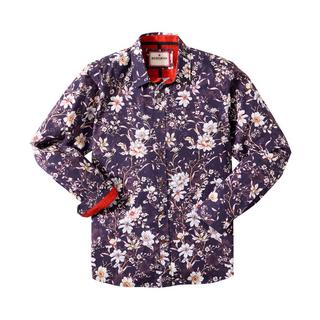 Joe Browns Blumen Langarmhemd mit Kontrastbesatz  