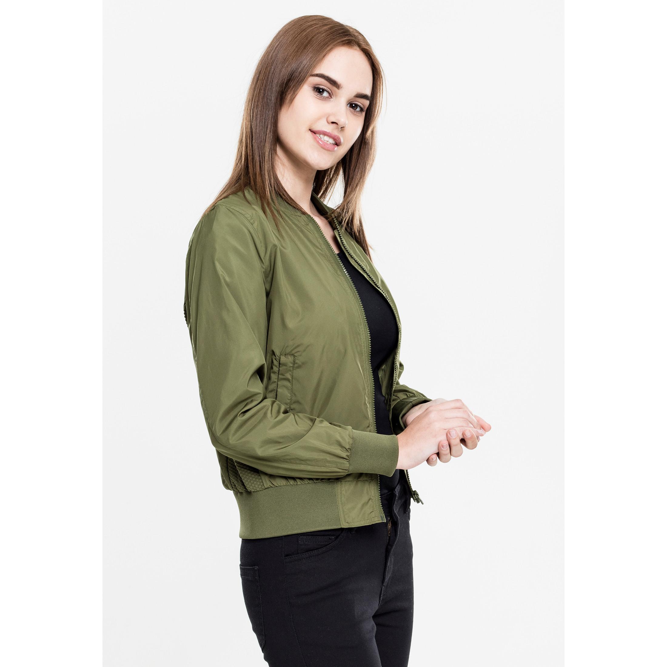 URBAN CLASSICS  parka, damen, urban classic bomber light 