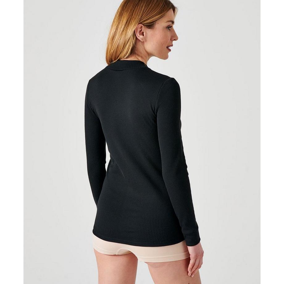 Damart Tee-shirt Manches Longues Col Montant  