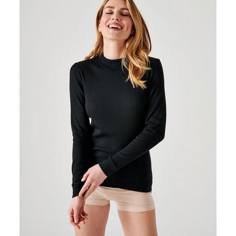 Damart T-shirt Maniche Lunghe Collo Alto  