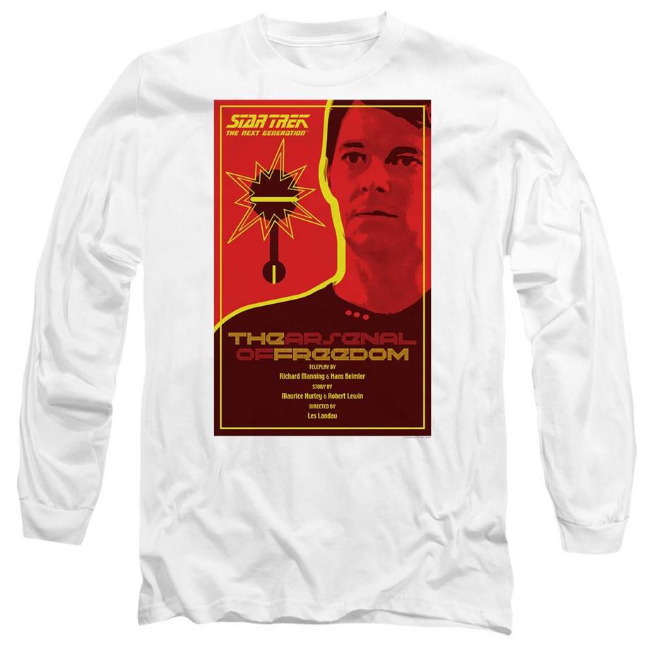 Star Trek Star Trek The Next Generation Season 1 Episode 21 Langarm T-Shirt  