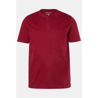 JP1880 Basic Henley Kurzarm Knopfleiste  