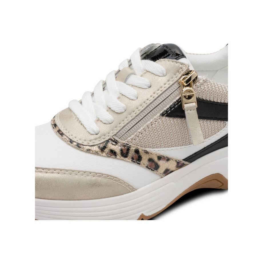 Tamaris Sneaker avec fermeture éclair latérale et semelle amovible  