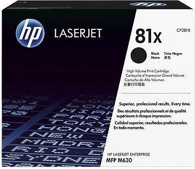 Image of HEWLETT PACKARD HP Toner-Modul 81X schwarz CF281X LJ Enterprise M630 25'000 S. - ONE SIZE